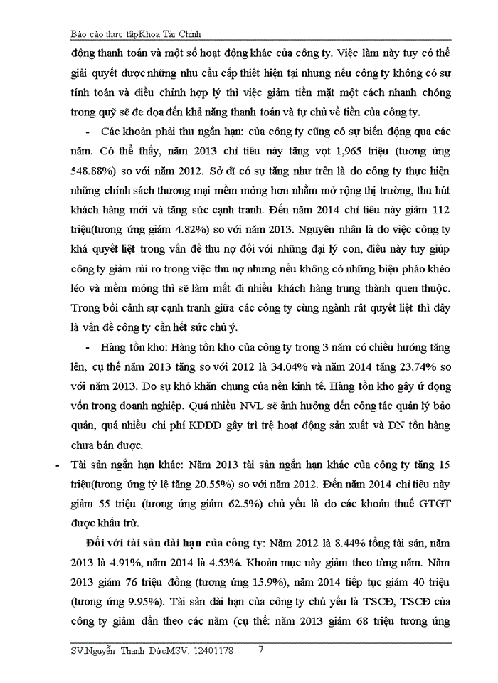 image for page Thực trạng tc & kqhđkd công ty cổ phần tmdv tổng hợp giai đoạn 2012-2014