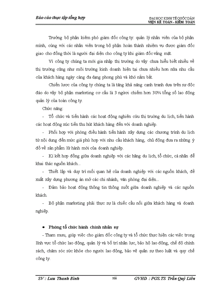 image for page Chức năng, nhiệm vụ của công ty cổ phần thương mại và du lịch Song Mai