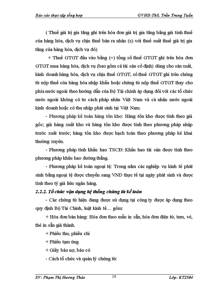 image for page Tổ chức bộ máy kế toán tại công ty