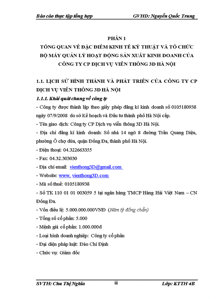 image for page Tổ chức bộ máy quản lý hoạt động kinh doanh của công ty cp dịch vụ viễn thông 3d hà nội