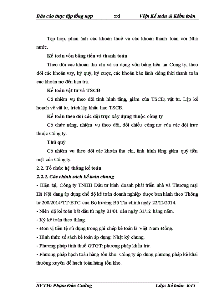 image for page Tổ chức bộ máy kế toán và hệ thống kế toán tại công ty tnhh đầu tư kinh doanh phát triển nhà và thương mại hà nội