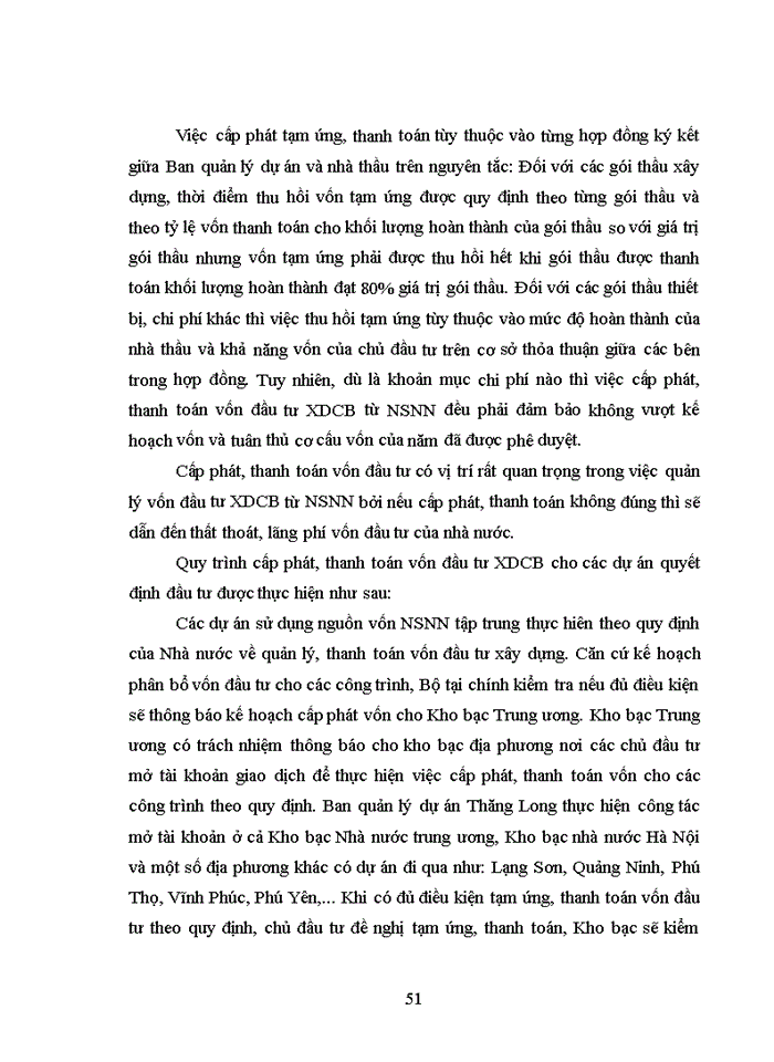 image for page Quản lý vốn đầu tư xây dựng cơ bản từ nguồn ngân sách nhà nước tại ban quản lý dự án thăng long bộ giao thông vận tải