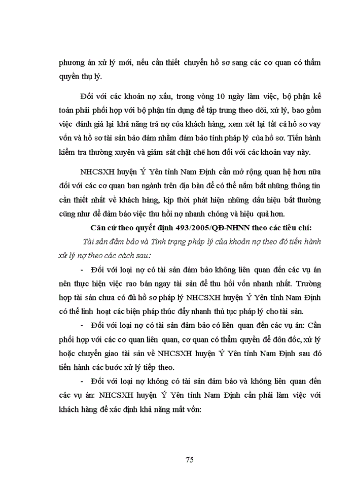 image for page Phòng ngừa và hạn chế rủi ro tín dụng tại ngân hàng chính sách xã hội huyện ý yên tỉnh nam định