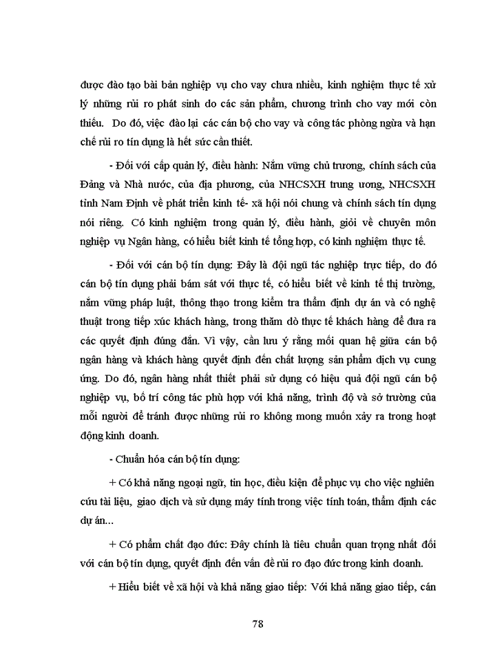 image for page Phòng ngừa và hạn chế rủi ro tín dụng tại ngân hàng chính sách xã hội huyện ý yên tỉnh nam định