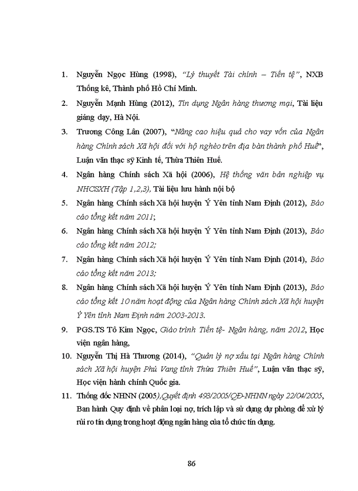 image for page Phòng ngừa và hạn chế rủi ro tín dụng tại ngân hàng chính sách xã hội huyện ý yên tỉnh nam định