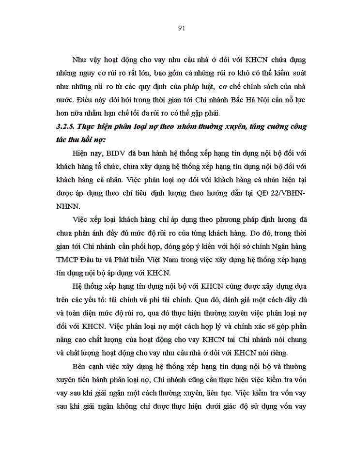 image for page Nâng cao chất lượng cho vay nhu cầu nhà ở đối với khách hàng cá nhân tại ngân hàng tmcp đầu tư và phát triển việt nam - chi nhánh bắc hà nội