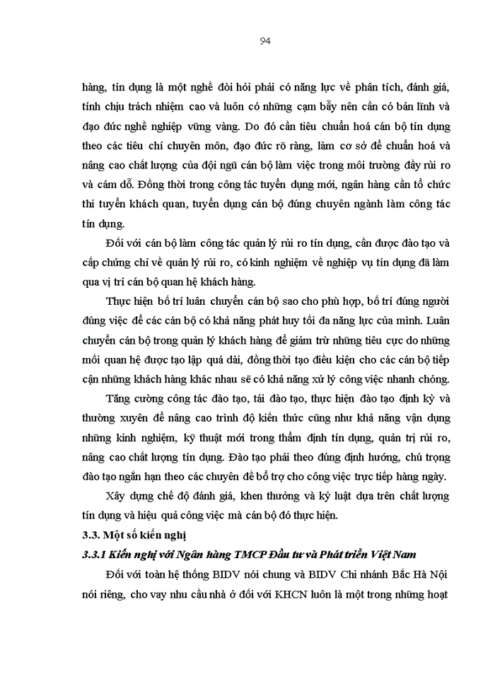 image for page Nâng cao chất lượng cho vay nhu cầu nhà ở đối với khách hàng cá nhân tại ngân hàng tmcp đầu tư và phát triển việt nam - chi nhánh bắc hà nội