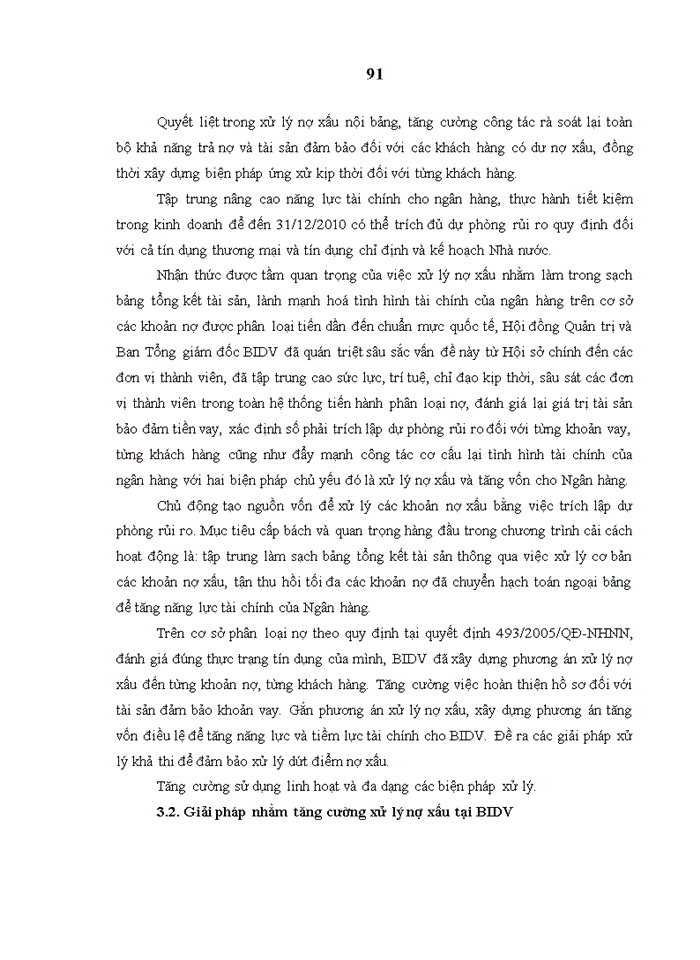 image for page Tăng cường xử lý nợ xấu tại Ngân hàng Đầu tư và Phát triển Việt Nam