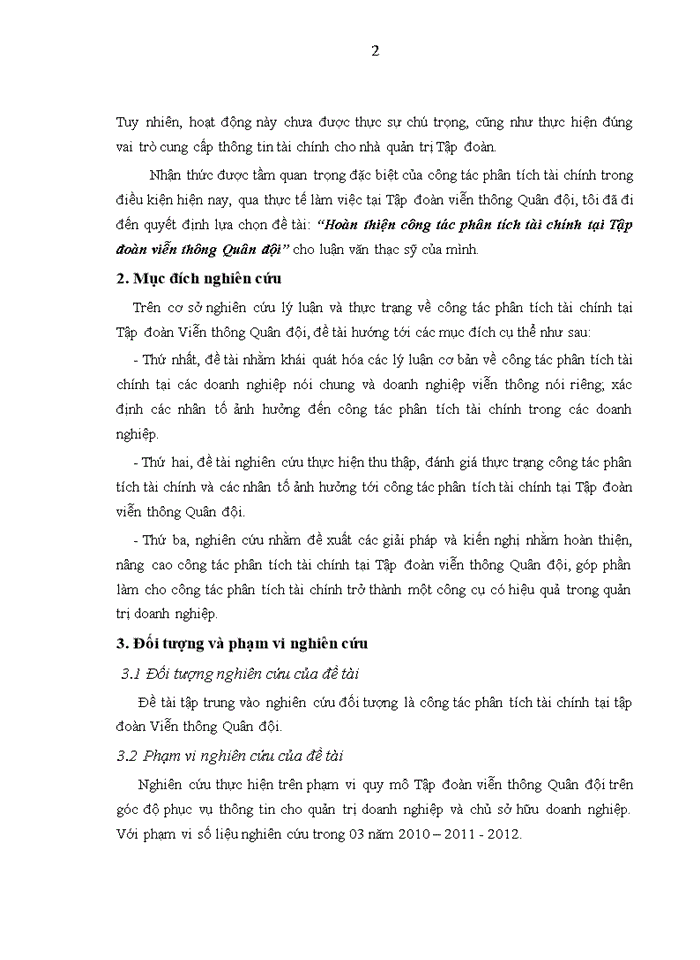 image for page Hoàn thiện công tác phân tích tài chính tại tập đoàn viễn thông quân đội