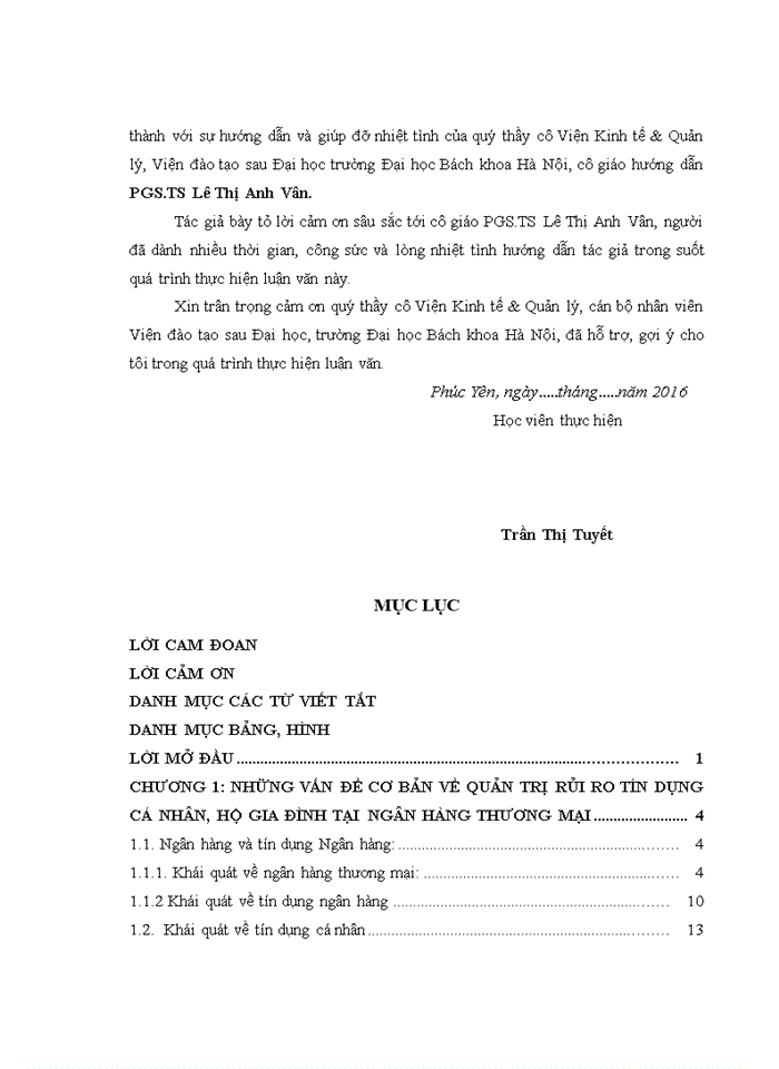 image for page Quản trị rủi ro tín dụng khách hàng cá nhân, hộ gia đình tại ngân hàng thương mại cổ phần công thương việt nam chi nhánh phúc yên