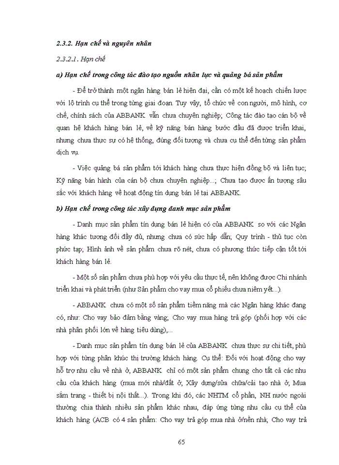 image for page Phát triển hoạt động tín dụng bán lẻ tại ngân hàng thương mại cổ phần an bình - hà nội