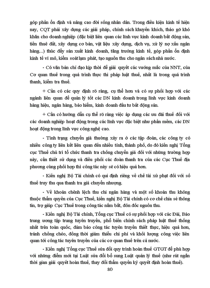 image for page Giải pháp tăng cường công tác quản lý thuế gtgt đối với các doanh nghiệp ngoài quốc doanh tại cục thuế tp. hà nội