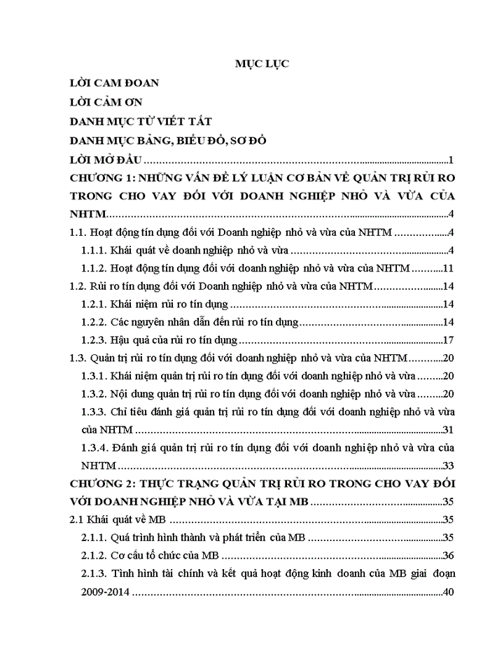 image for page Giải pháp nhằm nâng cao năng lực quản trị rủi ro trong cho vay doanh nghiệp nhỏ và vừa tại ngân hàng thương mại cổ phần quân đội
