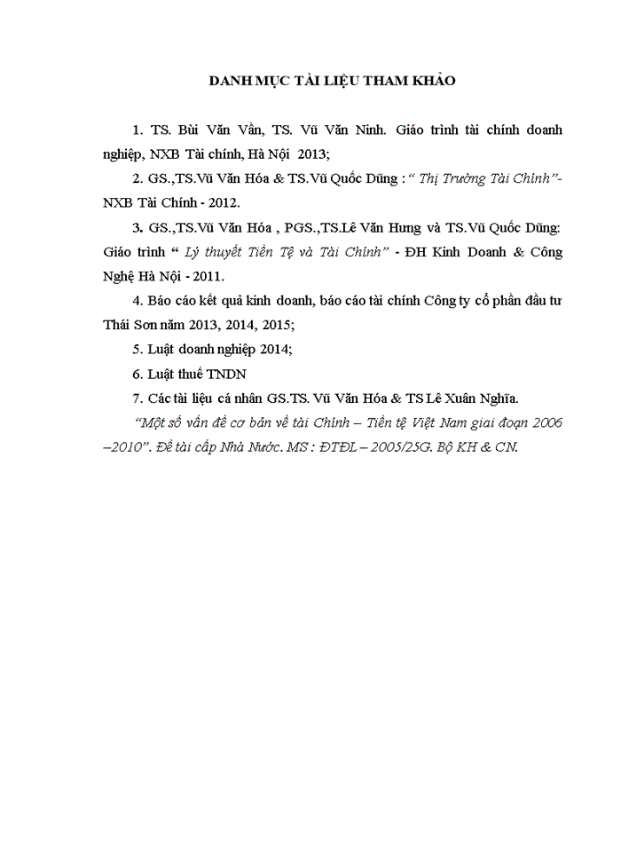 image for page Giải pháp nâng cao hiệu quả sử dụng vốn kinh doanh tại công ty cổ phần đầu tư thái sơn