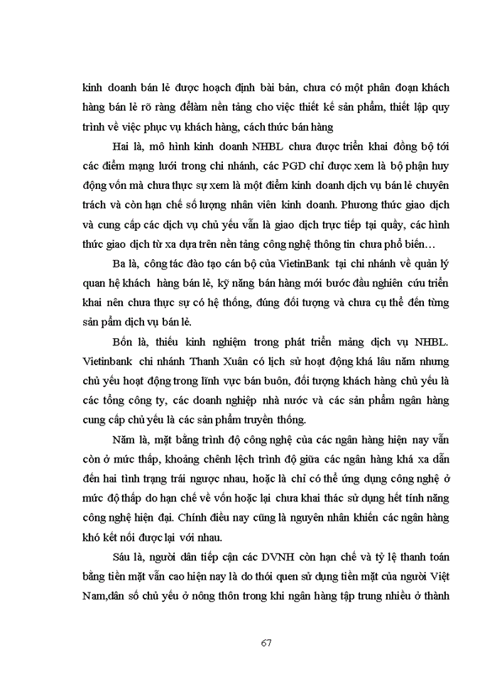 image for page Nâng cao chất lượng dịch vụ ngân hàng bán lẻ tại ngân hàng tmcp công thương việt nam – chi nhánh thanh xuân