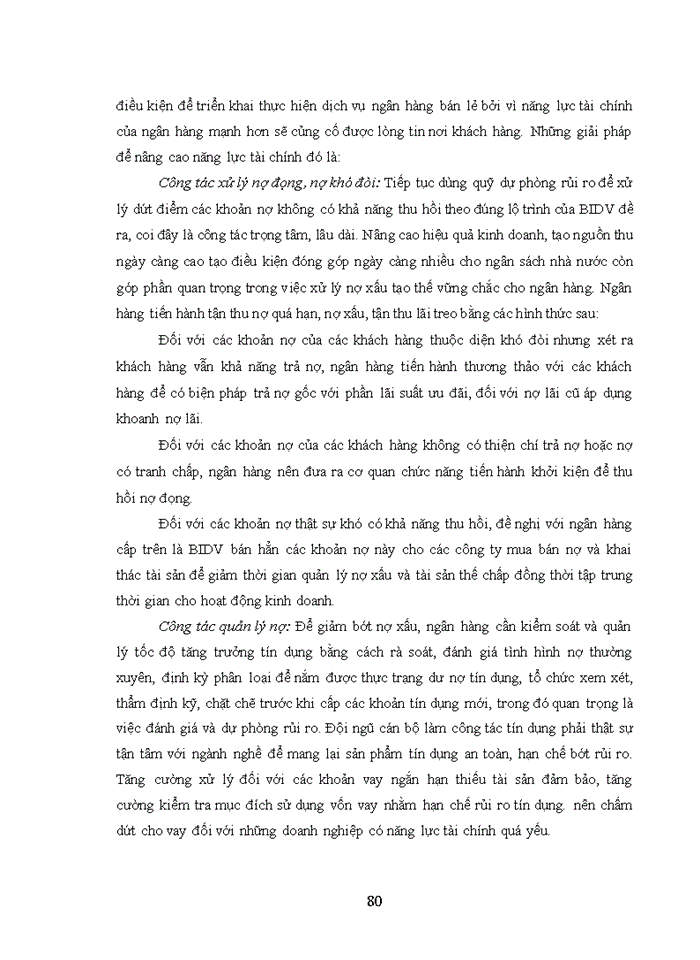 image for page Giải pháp phát triển dịch vụ ngân hàng bán lẻ tại ngân hàng tmcp đầu tư và phát triển việt nam chi nhánh sở giao dịch 1