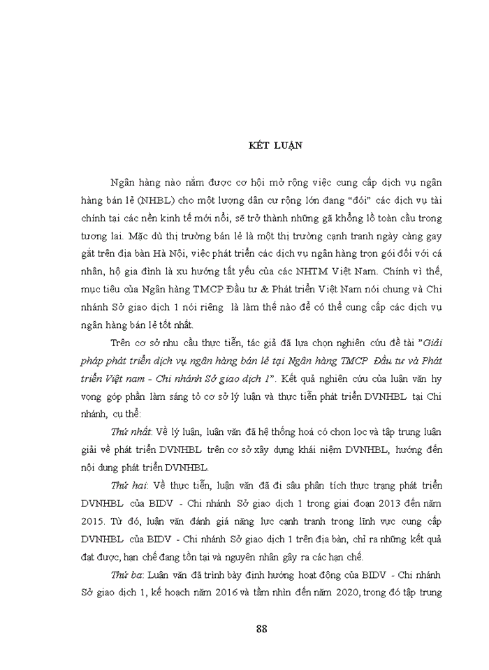image for page Giải pháp phát triển dịch vụ ngân hàng bán lẻ tại ngân hàng tmcp đầu tư và phát triển việt nam chi nhánh sở giao dịch 1
