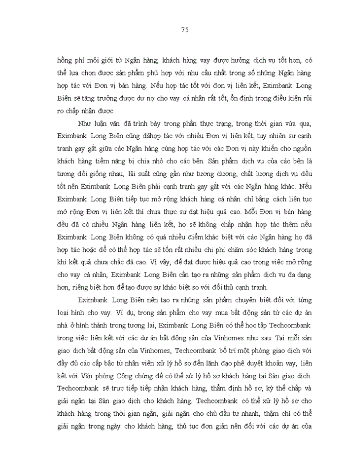 image for page Phát triển cho vay khách hàng cá nhân tại ngân hàng thương mại cổ phần xuất nhập khẩu việt nam chi nhánh long biên