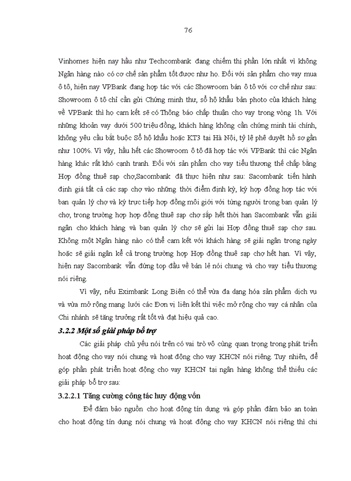image for page Phát triển cho vay khách hàng cá nhân tại ngân hàng thương mại cổ phần xuất nhập khẩu việt nam chi nhánh long biên