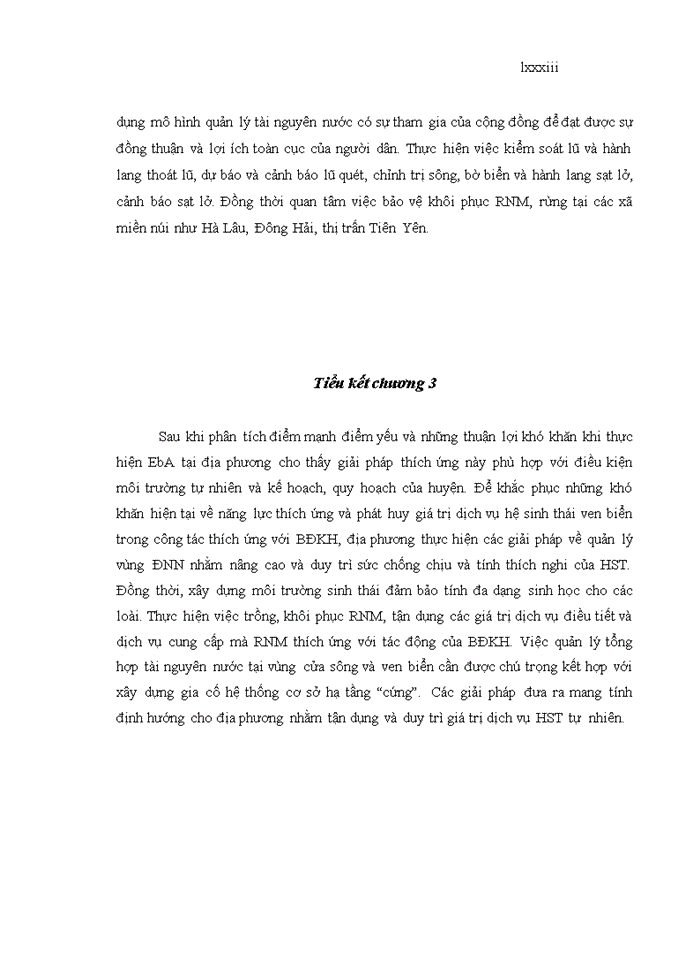 image for page Tiếp cận dựa vào hệ sinh thái ven biển nhằm thích ứng với biến đổi khí hậu tại huyện tiên yên, tỉnh quảng ninh