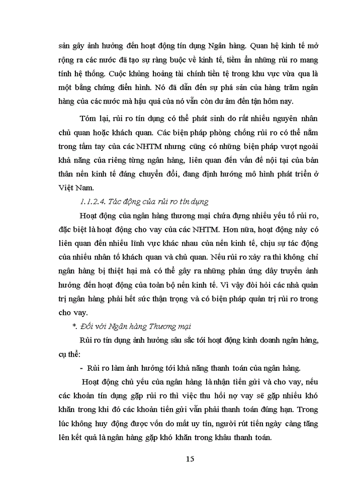 image for page Quản trị rủi ro tín dụng tại ngân hàng tmcp công thương việt nam - chi nhánh bỉm sơn thanh hóa