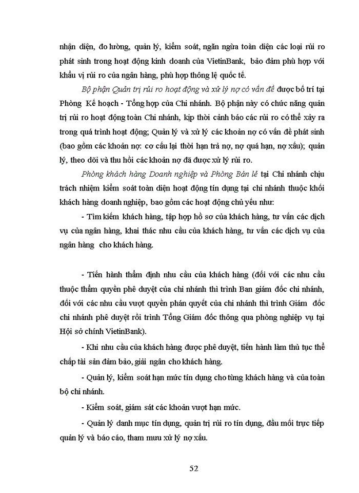 image for page Quản trị rủi ro tín dụng tại ngân hàng tmcp công thương việt nam - chi nhánh bỉm sơn thanh hóa