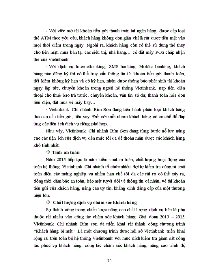 image for page Giải pháp nâng cao chất lượng dịch vụ ngân hàng bán lẻ tại ngân hàng thương mại cổ phần công thương việt nam - chi nhánh bỉm sơn