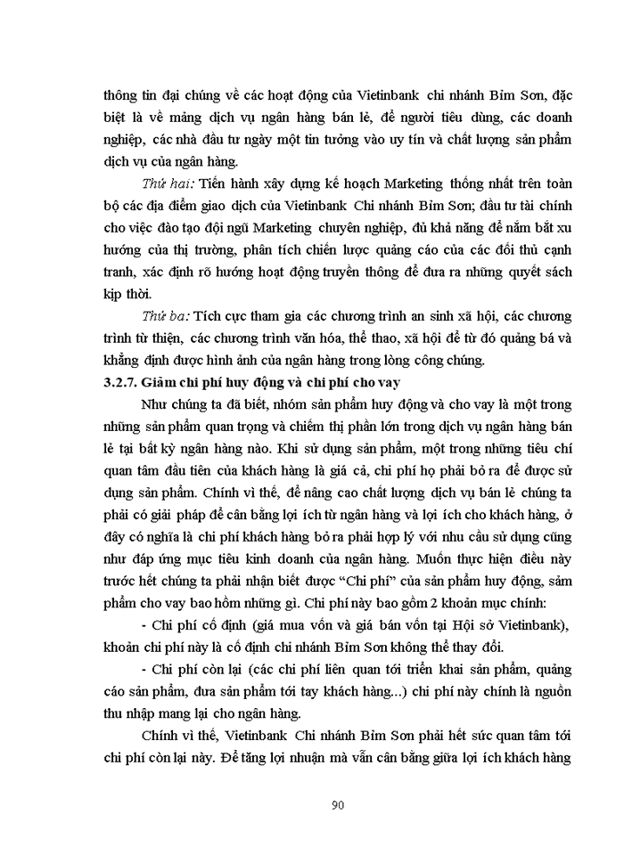 image for page Giải pháp nâng cao chất lượng dịch vụ ngân hàng bán lẻ tại ngân hàng thương mại cổ phần công thương việt nam - chi nhánh bỉm sơn