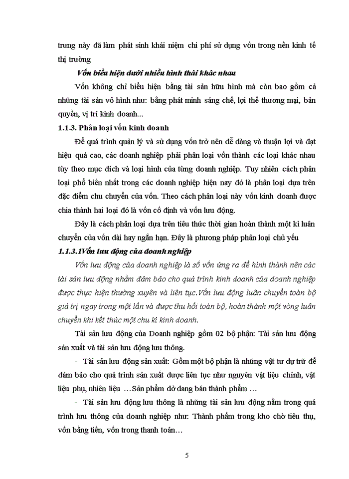 image for page Giải pháp nâng cao hiệu quả sử dụng vốn kinh doanh tại công ty cổ phần thành hưng