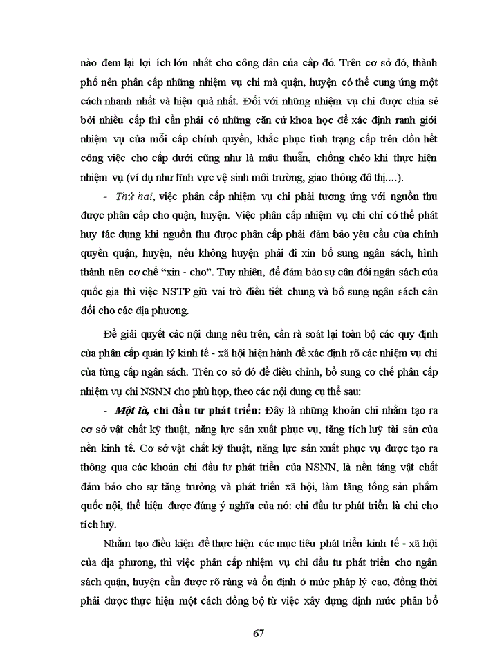 image for page Giải pháp hoàn thiện phân cấp thu, chi ngân sách nhà nước trên địa bàn thành phố hà nội