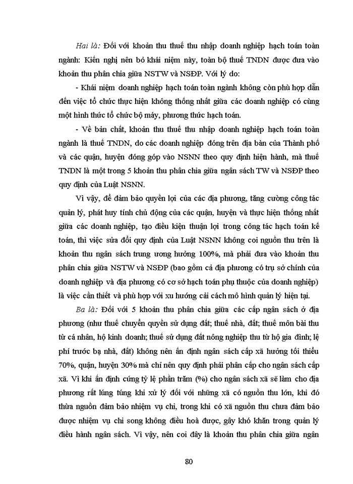 image for page Giải pháp hoàn thiện phân cấp thu, chi ngân sách nhà nước trên địa bàn thành phố hà nội