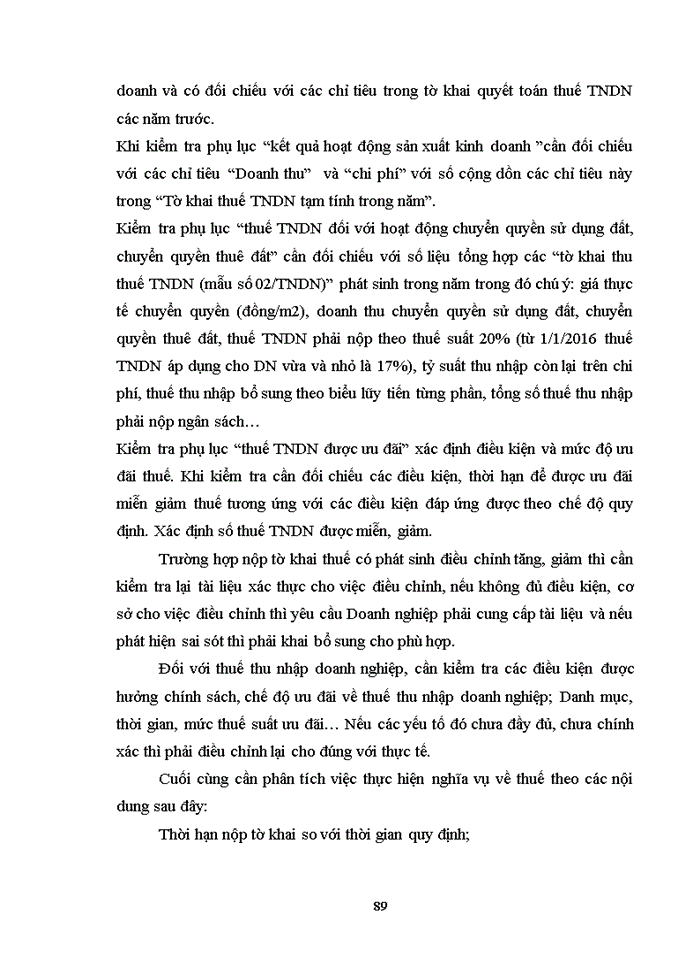 image for page Hoàn thiện công tác phân tích những chỉ tiêu chủ yếu trên báo cáo tài chính phục vụ công tác thanh tra, kiểm tra thuế giá trị gia tăng và thuế thu nhập doanh nghiệp đối với các doanh nghiệp nhỏ và vừa trên địa bàn quận hai bà trưng