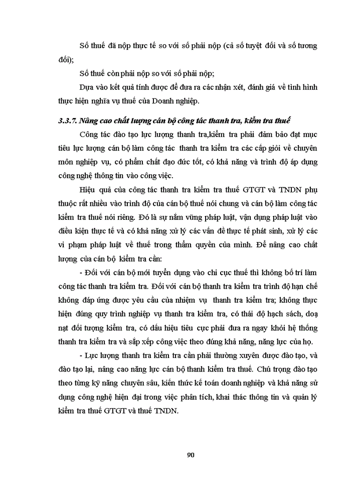 image for page Hoàn thiện công tác phân tích những chỉ tiêu chủ yếu trên báo cáo tài chính phục vụ công tác thanh tra, kiểm tra thuế giá trị gia tăng và thuế thu nhập doanh nghiệp đối với các doanh nghiệp nhỏ và vừa trên địa bàn quận hai bà trưng