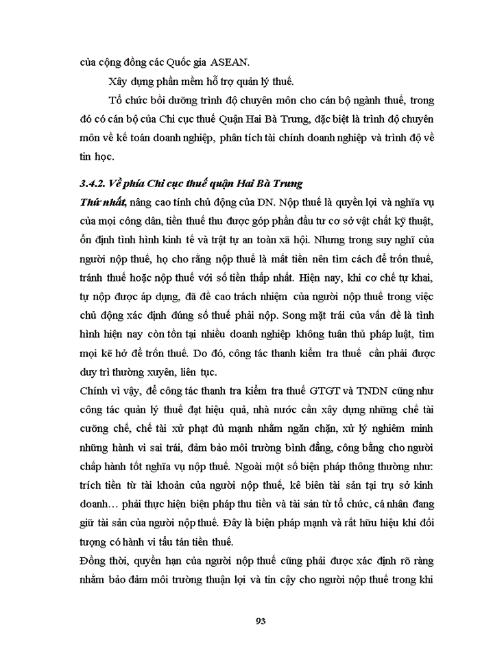 image for page Hoàn thiện công tác phân tích những chỉ tiêu chủ yếu trên báo cáo tài chính phục vụ công tác thanh tra, kiểm tra thuế giá trị gia tăng và thuế thu nhập doanh nghiệp đối với các doanh nghiệp nhỏ và vừa trên địa bàn quận hai bà trưng