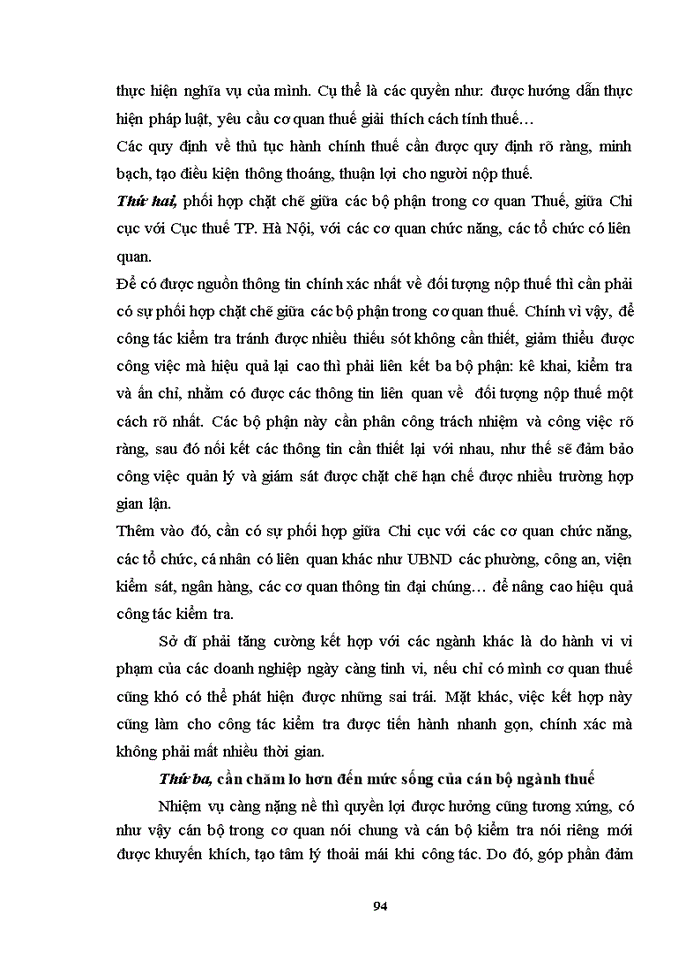 image for page Hoàn thiện công tác phân tích những chỉ tiêu chủ yếu trên báo cáo tài chính phục vụ công tác thanh tra, kiểm tra thuế giá trị gia tăng và thuế thu nhập doanh nghiệp đối với các doanh nghiệp nhỏ và vừa trên địa bàn quận hai bà trưng