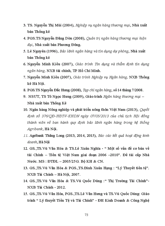 image for page Giải pháp nâng cao hiệu quả huy động vốn tại ngân hàng nông nghiệp và phát triển nông thôn việt nam - chi nhánh thăng long