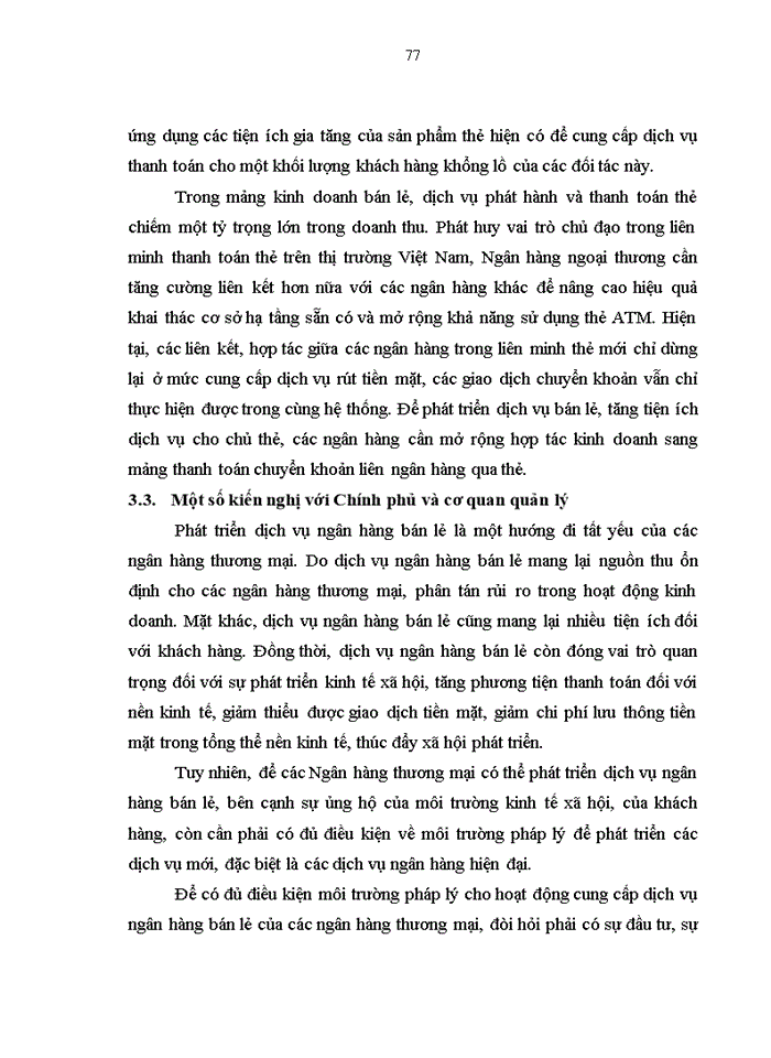 image for page Phát triển dịch vụ ngân hàng bán lẻ tại Ngân hàng Ngoại thương Việt Nam