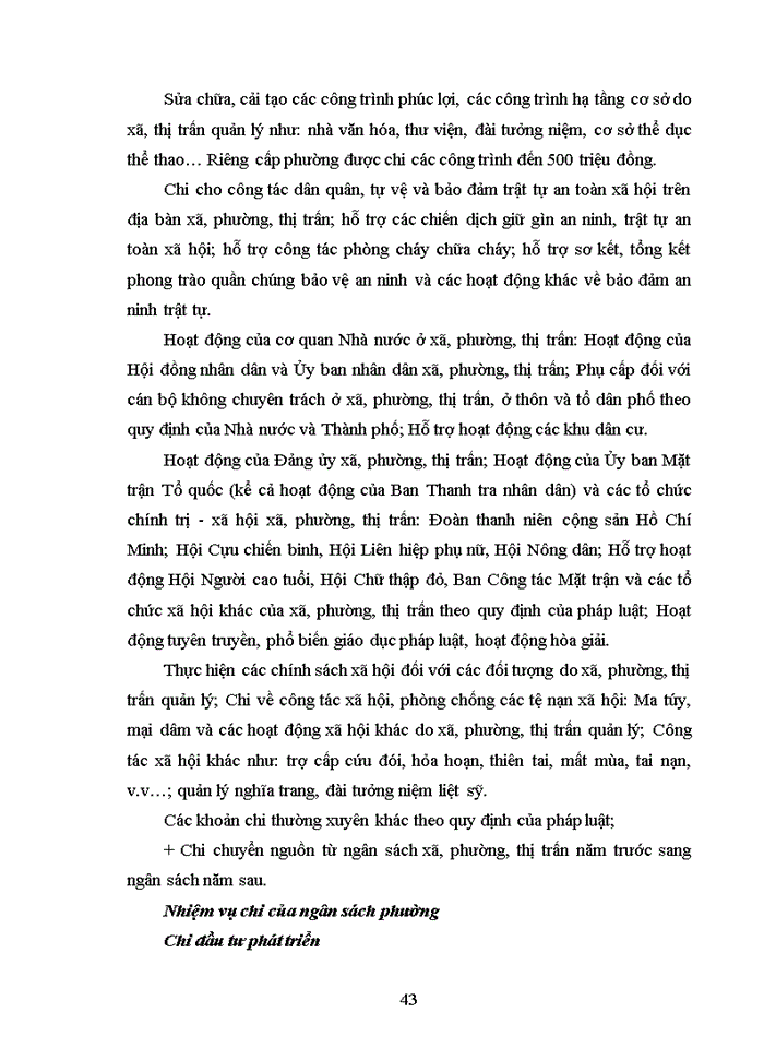 image for page Giải pháp hoàn thiện phân cấp thu, chi ngân sách nhà nước trên địa bàn thành phố HÀ NỘI