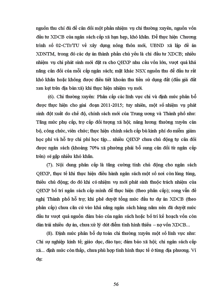image for page Giải pháp hoàn thiện phân cấp thu, chi ngân sách nhà nước trên địa bàn thành phố HÀ NỘI