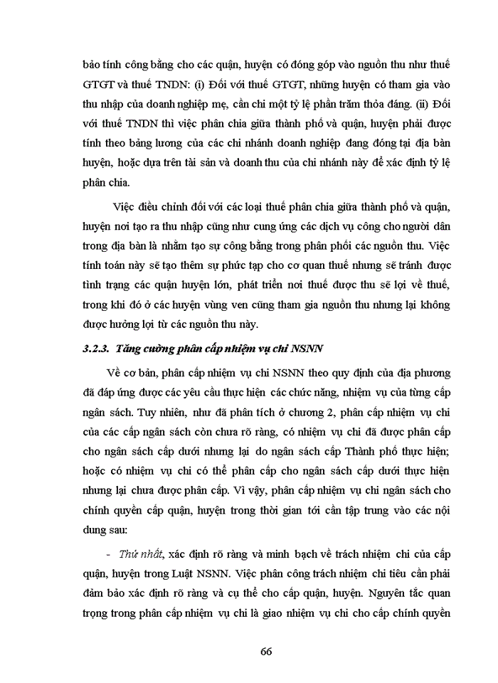 image for page Giải pháp hoàn thiện phân cấp thu, chi ngân sách nhà nước trên địa bàn thành phố HÀ NỘI