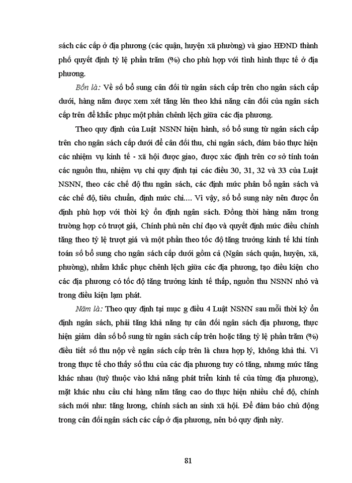 image for page Giải pháp hoàn thiện phân cấp thu, chi ngân sách nhà nước trên địa bàn thành phố HÀ NỘI