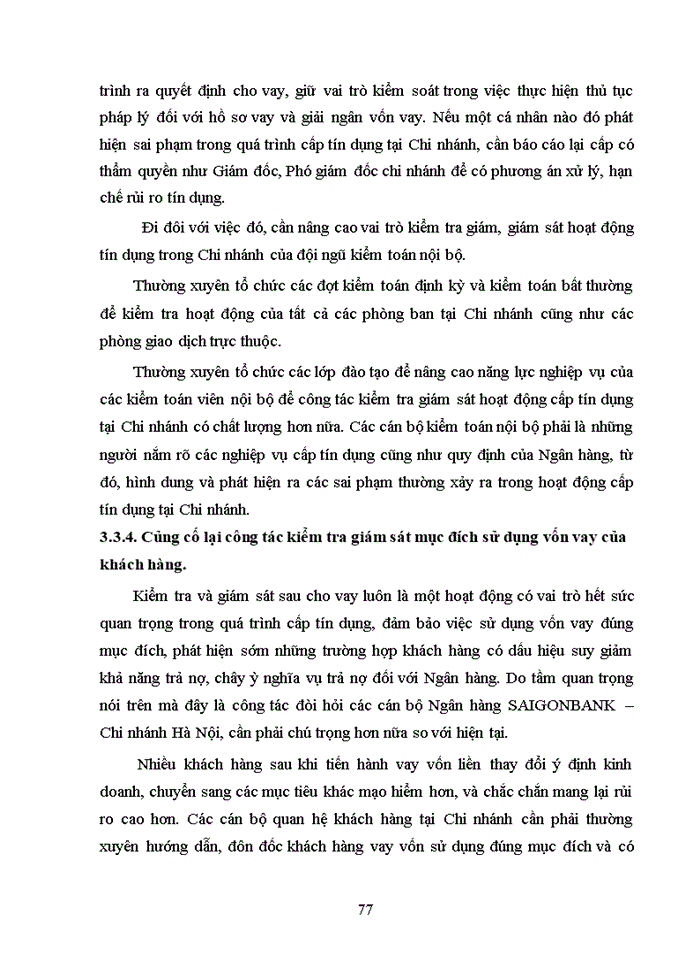 image for page Nâng cao chất lượng cho vay đối với doanh nghiệp nhỏ và vừa tại ngân hàng thương mại cổ phần sài gòn công thương - chi nhánh long biên