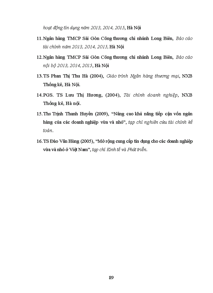 image for page Nâng cao chất lượng cho vay đối với doanh nghiệp nhỏ và vừa tại ngân hàng thương mại cổ phần sài gòn công thương - chi nhánh long biên