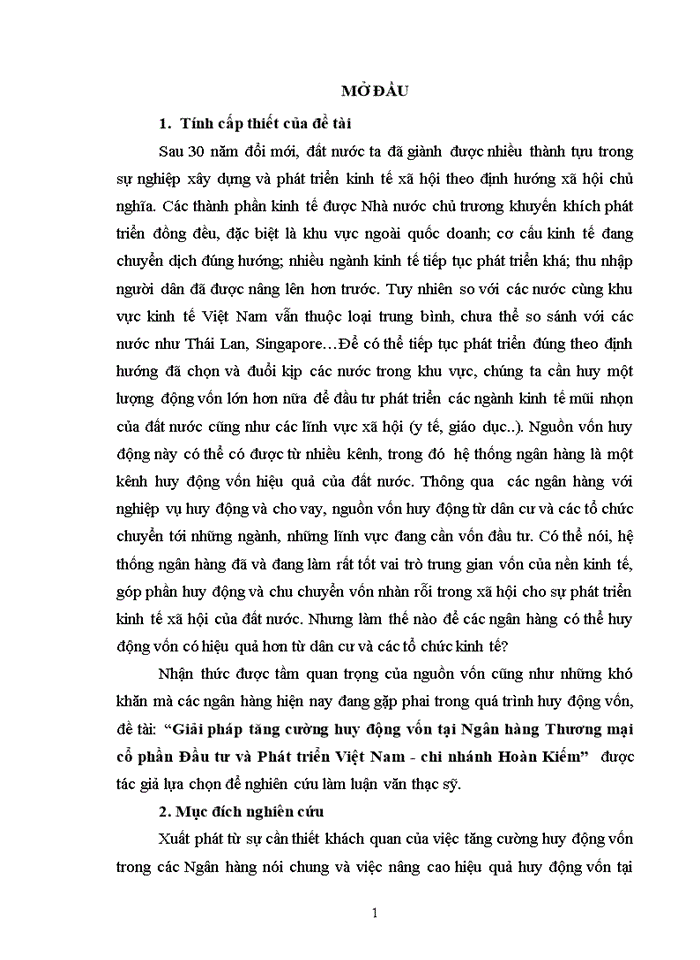 image for page Giải pháp tăng cường huy động vốn tại ngân hàng thương mại cổ phần đầu tư và phát triển việt nam - chi nhánh hoàn kiếm