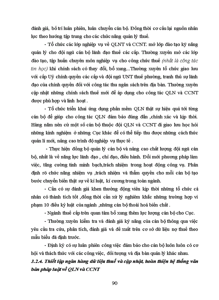 image for page Giải pháp hoàn thiện công tác quản lý nợ thuế và cưỡng chế nợ thuế tại  chi cục thuế quận hoàn kiếm, thành phố hà nội