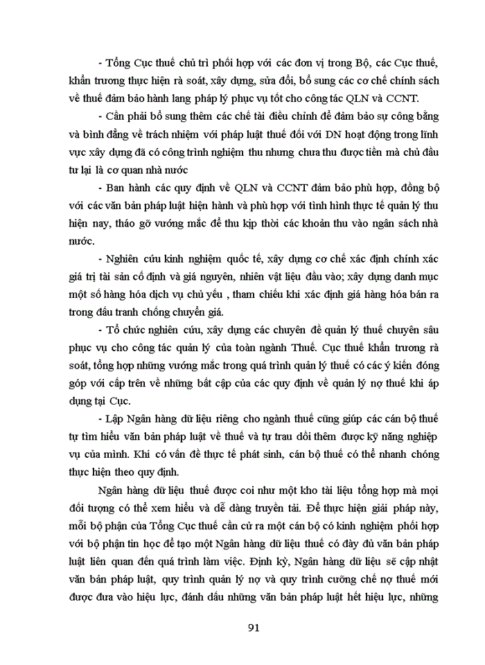 image for page Giải pháp hoàn thiện công tác quản lý nợ thuế và cưỡng chế nợ thuế tại  chi cục thuế quận hoàn kiếm, thành phố hà nội