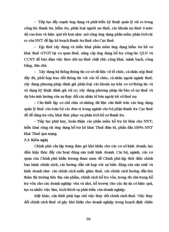 image for page Giải pháp hoàn thiện công tác quản lý nợ thuế và cưỡng chế nợ thuế tại  chi cục thuế quận hoàn kiếm, thành phố hà nội