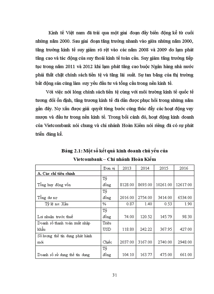 image for page Nâng cao hiệu quả huy động vốn tại ngân hàng  thương mại cổ phần ngoại thương việt nam cn hoàn kiếm