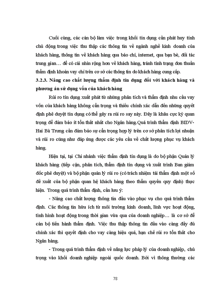 image for page Giải pháp phòng ngừa và hạn chế rủi ro tín dụng tại ngân hàng tmcp đầu tư và phát triển việt nam - chi nhánh hai bà trưng