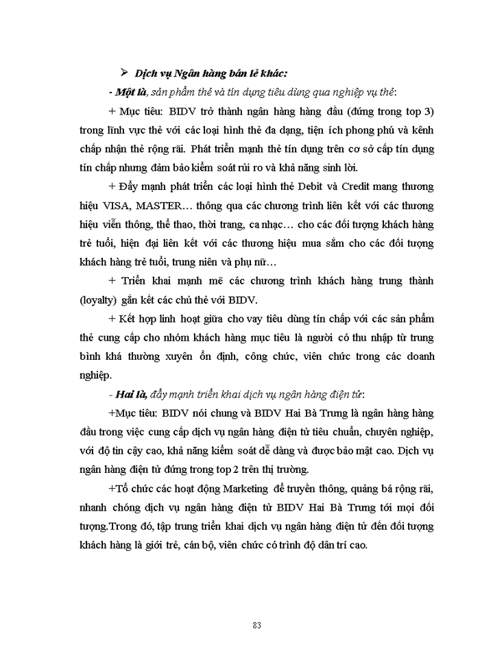 image for page Giải pháp phát triển dịch vụ ngân hàng bán lẻ tại ngân hàng tmcp đầu tư và phát triển việt nam – chi nhánh hai bà trưng